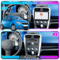 Штатная магнитола Lesko для Opel Agila B 2008-2014 экран 9" 4/64 QLED CarPlay 4G Wi-Fi GPS 360 Prime