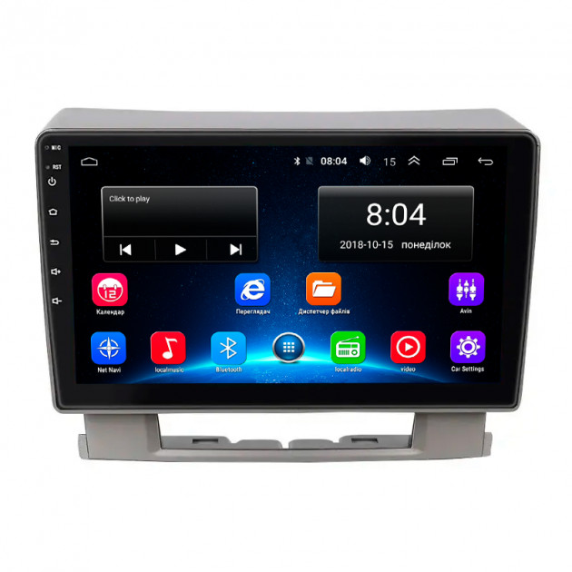 Штатная магнитола Lesko для Opel Astra J Рестайлинг 2012-2017 экран 9" 2/32Gb Wi-Fi GPS Base