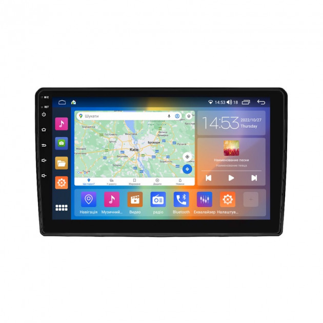 Штатная магнитола Lesko для Opel Corsa D Рестайлинг II 2011-2014 экран 9" 2/32Gb CarPlay 4G Wi-Fi GPS Prime