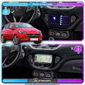 Штатная магнитола Lesko для Opel Corsa E 2014-2019 экран 9" 4/64Gb 4G Wi-Fi GPS Top