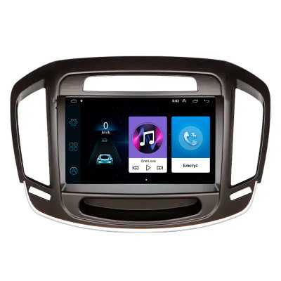 Штатная магнитола Lesko для Opel Insignia I Рестайлинг 2013-2017 экран 9" 1/16Gb Wi-Fi GPS Base