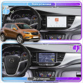 Штатная магнитола Lesko для Opel Mokka I Рестайлинг 2016-2019 экран 9" 4/64 QLED CarPlay 4G Wi-Fi GPS 360 Prime