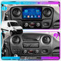Штатная магнитола Lesko для Opel Movano B 2010-2019 экран 10" 6/128Gb 4G Wi-Fi GPS Top