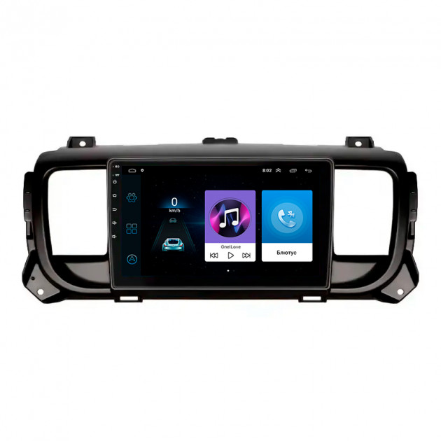 Штатная магнитола Lesko для Opel Zafira Life I 2019-н.в. экран 9" 1/16Gb Wi-Fi GPS Base