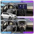 Штатная магнитола Lesko для Peugeot 108  2014-2021 экран 10" 4/64Gb 4G Wi-Fi GPS Top