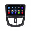 Штатная магнитола Lesko для Peugeot 207 I 2006-2009 экран 9" 1/16Gb Wi-Fi GPS Base