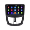 Штатная магнитола Lesko для Peugeot 207 I 2006-2009 экран 9" 2/32Gb Wi-Fi GPS Base
