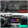 Штатная магнитола Lesko для Peugeot 308 II 2013-2017 экран 10" 2/32Gb Wi-Fi GPS Base