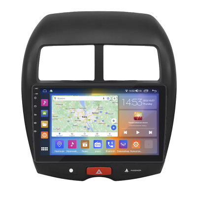 Штатная магнитола Lesko для Peugeot 4008  2012-2017 экран 10" 2/32Gb CarPlay 4G Wi-Fi GPS Prime