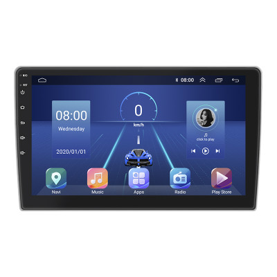 Штатная магнитола Lesko для Peugeot 407  2004-2011 экран 9" 4/64Gb 4G Wi-Fi GPS Top