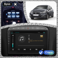 Штатная магнитола Lesko для Peugeot 408 I Рестайлинг 2017-н.в. экран 9" 6/128Gb 4G Wi-Fi GPS Top