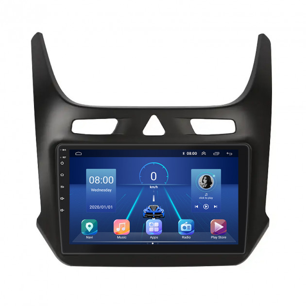 Штатная магнитола Lesko для Ravon R4  2016-2020 экран 9" 4/64Gb 4G Wi-Fi GPS Top