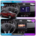 Штатная магнитола Lesko для Renault Arkana I 2019-н.в. экран 10" 2/32Gb Wi-Fi GPS Base