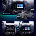 Штатная магнитола Lesko для Renault Captur I Рестайлинг 2017-2019 экран 9" 1/16Gb Wi-Fi GPS Base