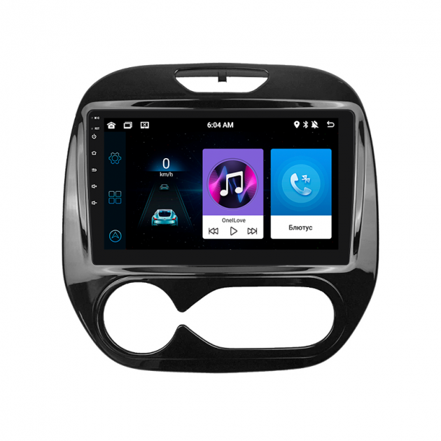 Штатная магнитола Lesko для Renault Captur I Рестайлинг 2017-2019 экран 9" 1/16Gb Wi-Fi GPS Base