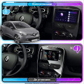 Штатная магнитола Lesko для Renault Clio IV 2012-2016 экран 9" 2/32Gb 4G Wi-Fi GPS Top