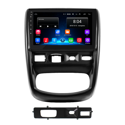 Штатная магнитола Lesko для Renault Duster I 2010-2015 экран 9" 2/32Gb Wi-Fi GPS Base