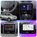 Штатная магнитола Lesko для Renault Duster I 2010-2015 экран 9" 2/32Gb CarPlay 4G Wi-Fi GPS Prime