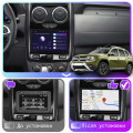 Штатная магнитола Lesko для Renault Duster I Рестайлинг 2015-2021 экран 9" 2/32Gb 4G Wi-Fi GPS Top