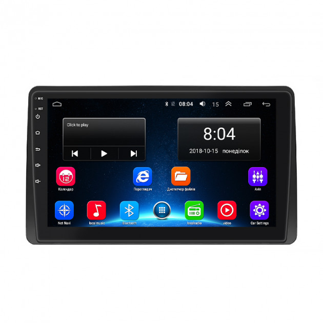 Штатная магнитола Lesko для Renault Duster II 2020-н.в экран 10" 2/32Gb Wi-Fi GPS Base