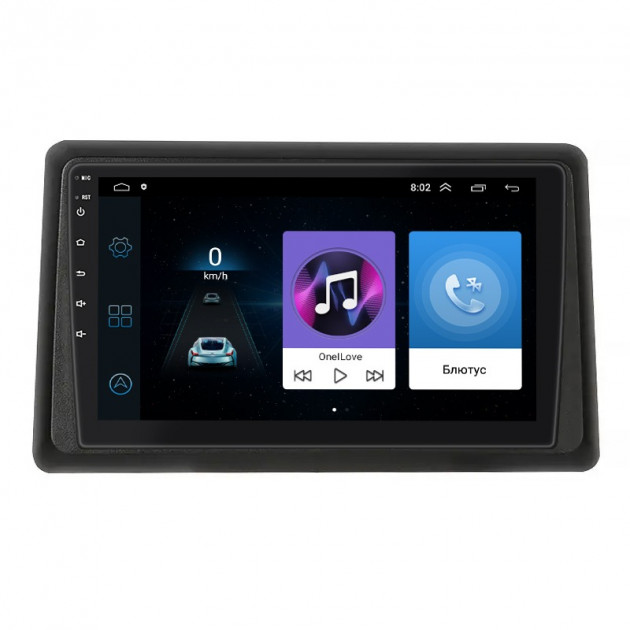 Штатная магнитола Lesko для Renault Express  2021-н.в. экран 9" 1/16Gb Wi-Fi GPS Base