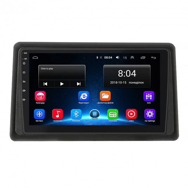 Штатная магнитола Lesko для Renault Express  2021-н.в. экран 9" 2/32Gb Wi-Fi GPS Base