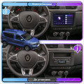 Штатная магнитола Lesko для Renault Express  2021-н.в. экран 9" 2/32Gb CarPlay 4G Wi-Fi GPS Prime