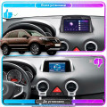 Штатная магнитола Lesko для Renault Koleos I Рестайлинг 2 2013-2016 экран 9" 1/16Gb Wi-Fi GPS Base