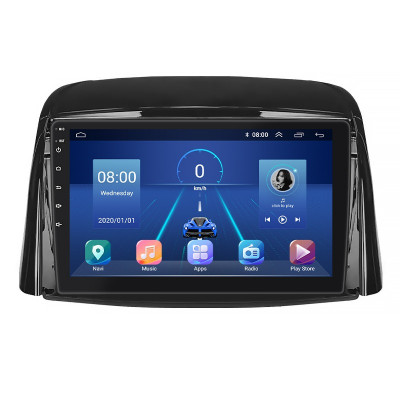 Штатная магнитола Lesko для Renault Koleos I Рестайлинг 2 2013-2016 экран 9" 2/32Gb 4G Wi-Fi GPS Top