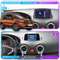 Штатная магнитола Lesko для Renault Koleos I Рестайлинг 2011-2013 экран 9" 2/32Gb 4G Wi-Fi GPS Top