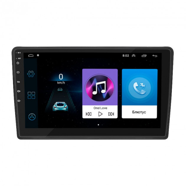 Штатная магнитола Lesko для Renault KWID  2015-н.в экран 9" 1/16Gb Wi-Fi GPS Base