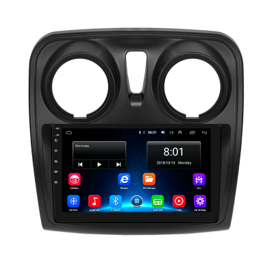 Штатная магнитола Lesko для Renault Lodgy  2012-н.в экран 9" 4/64Gb 4G Wi-Fi GPS Top