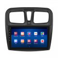 Штатная магнитола Lesko для Renault Logan II 2012-2018 экран 10" 2/32Gb 4G Wi-Fi GPS Top