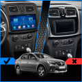 Штатная магнитола Lesko для Renault Logan II Рестайлинг 2018-н.в экран 10" 4/64Gb 4G Wi-Fi GPS Top