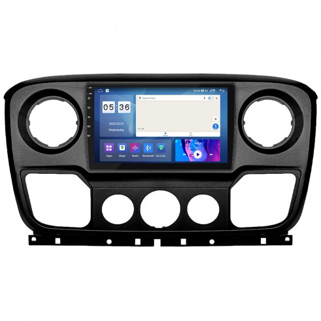 Штатная магнитола Lesko для Renault Master III 2010-2019 экран 10" 2/32Gb CarPlay 4G Wi-Fi GPS Prime