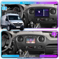 Штатная магнитола Lesko для Renault Master III ver 2 2010-2019 экран 10" 2/32Gb 4G Wi-Fi GPS Top