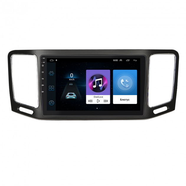 Штатная магнитола Lesko для SEAT Alhambra II Рестайлинг 2015-2020 экран 9" 1/16Gb Wi-Fi GPS Base
