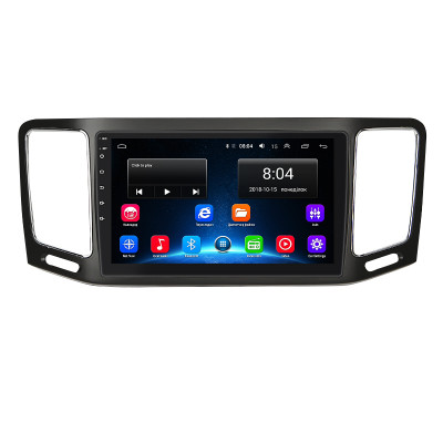 Штатная магнитола Lesko для SEAT Alhambra II Рестайлинг 2015-2020 экран 9" 2/32Gb Wi-Fi GPS Base