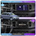 Штатная магнитола Lesko для SEAT Alhambra II Рестайлинг 2015-2020 экран 9" 2/32Gb 4G Wi-Fi GPS Top