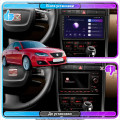 Штатная магнитола Lesko для SEAT Exeo  2008-2013 экран 9" 2/32Gb CarPlay 4G Wi-Fi GPS Prime