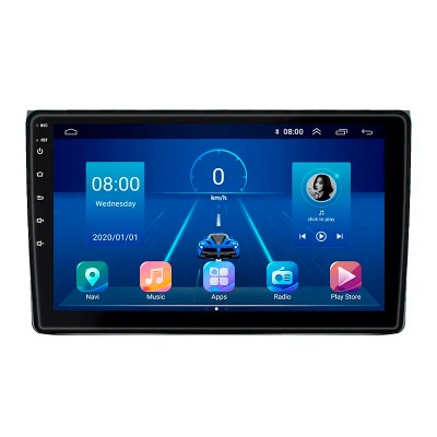 Штатная магнитола Lesko для SEAT Exeo  2008-2013 экран 9" 4/64Gb 4G Wi-Fi GPS Top