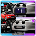 Штатная магнитола Lesko для SEAT Ibiza IV 2008-2012 экран 9" 1/16Gb Wi-Fi GPS Base