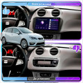 Штатная магнитола Lesko для SEAT Ibiza IV Рестайлинг 2012-2015 экран 9" 1/16Gb Wi-Fi GPS Base