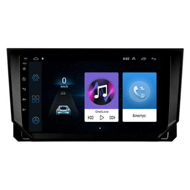 Штатная магнитола Lesko для SEAT Ibiza V 2017-2021 экран 9" 1/16Gb Wi-Fi GPS Base