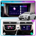 Штатная магнитола Lesko для SEAT Ibiza V 2017-2021 экран 9" 1/16Gb Wi-Fi GPS Base