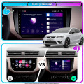 Штатная магнитола Lesko для SEAT Ibiza V 2017-2021 экран 9" 2/32Gb CarPlay 4G Wi-Fi GPS Prime