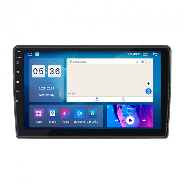 Штатная магнитола Lesko для SEAT Toledo IV 2012-2019 экран 10" 4/64Gb CarPlay 4G Wi-Fi GPS Prime