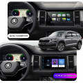 Штатная магнитола Lesko для Skoda Kodiaq I Рестайлинг 2021-н.в. экран 10" 2/32Gb Wi-Fi GPS Base