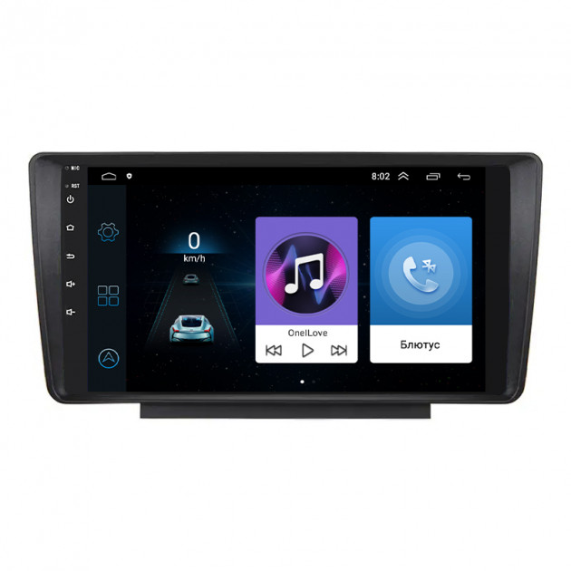 Штатная магнитола Lesko для Skoda Octavia II (A5) ver 2 2004-2013 экран 9" 1/16Gb Wi-Fi GPS Base