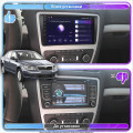 Штатная магнитола Lesko для Skoda Octavia II (A5) ver 2 2004-2013 экран 9" 4/64Gb CarPlay 4G Wi-Fi GPS Prime
